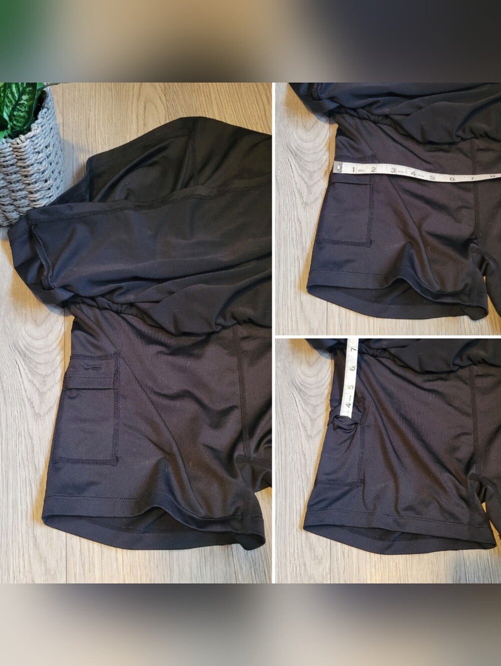 New Balance Lightning Dry Black Athletic Skorts (Skirt + Built-in Short), Medium - Picture 9 of 16